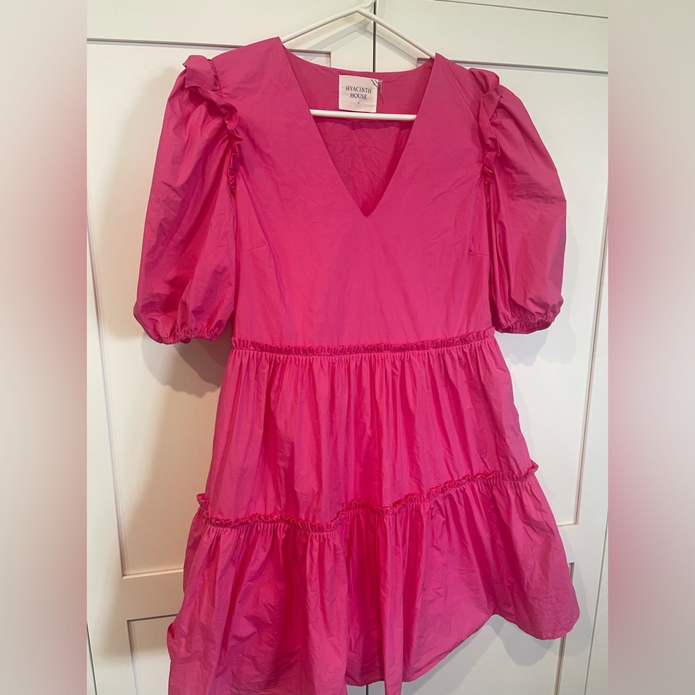 Tuckernuck Hyacinth House Fuchsia Pascale Mini Dress